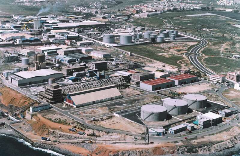 Zona industrial de Telde (Foto TA)